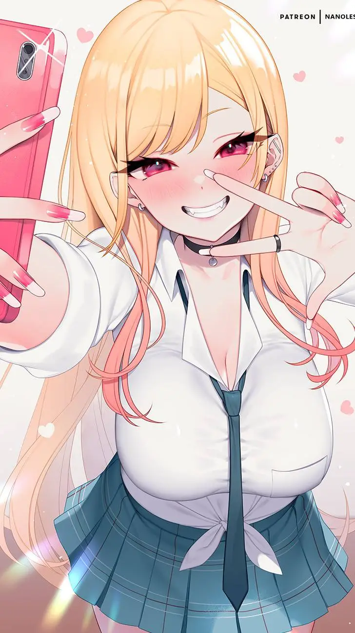 ai character: Marin Kitagawa background