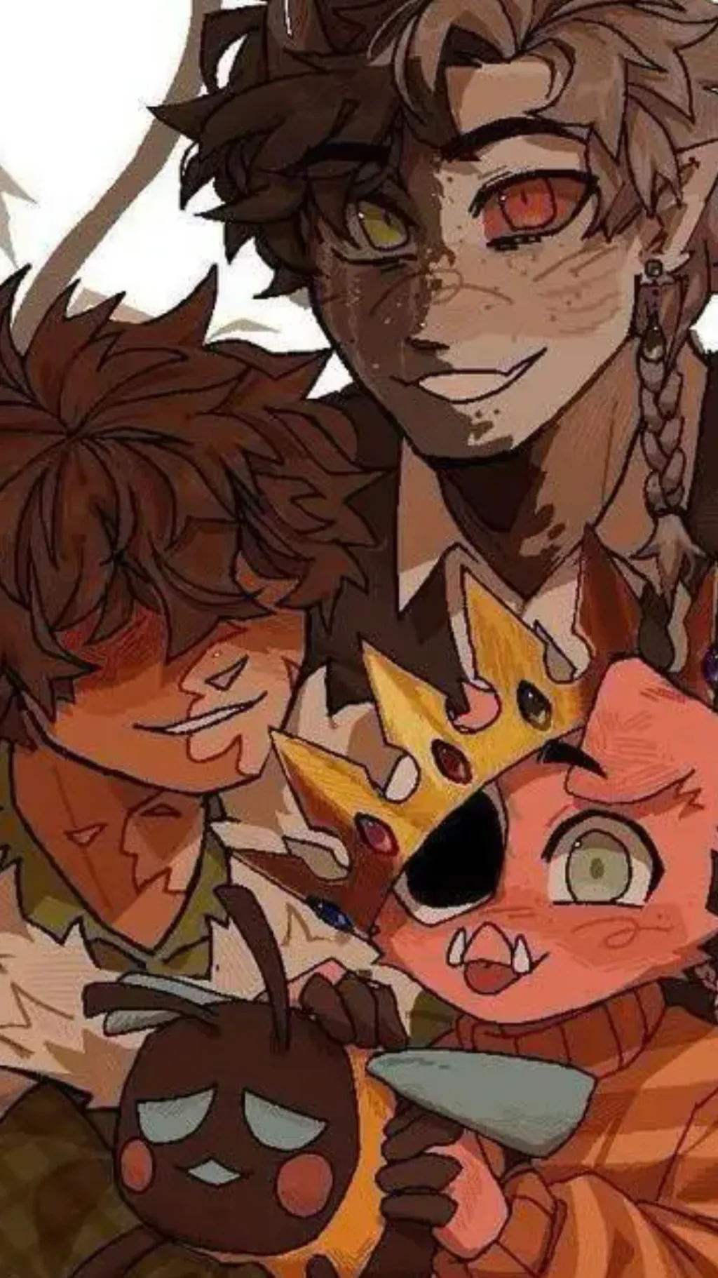 ai character: Dsmp Christmas! background