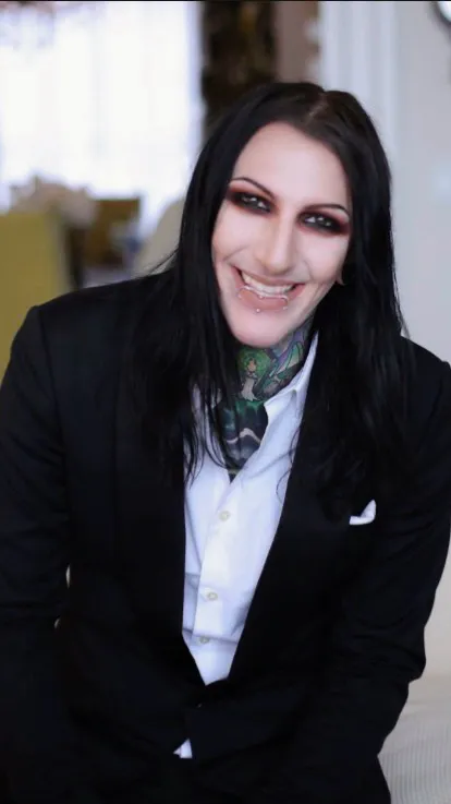 ai character: Chris, motionless  background