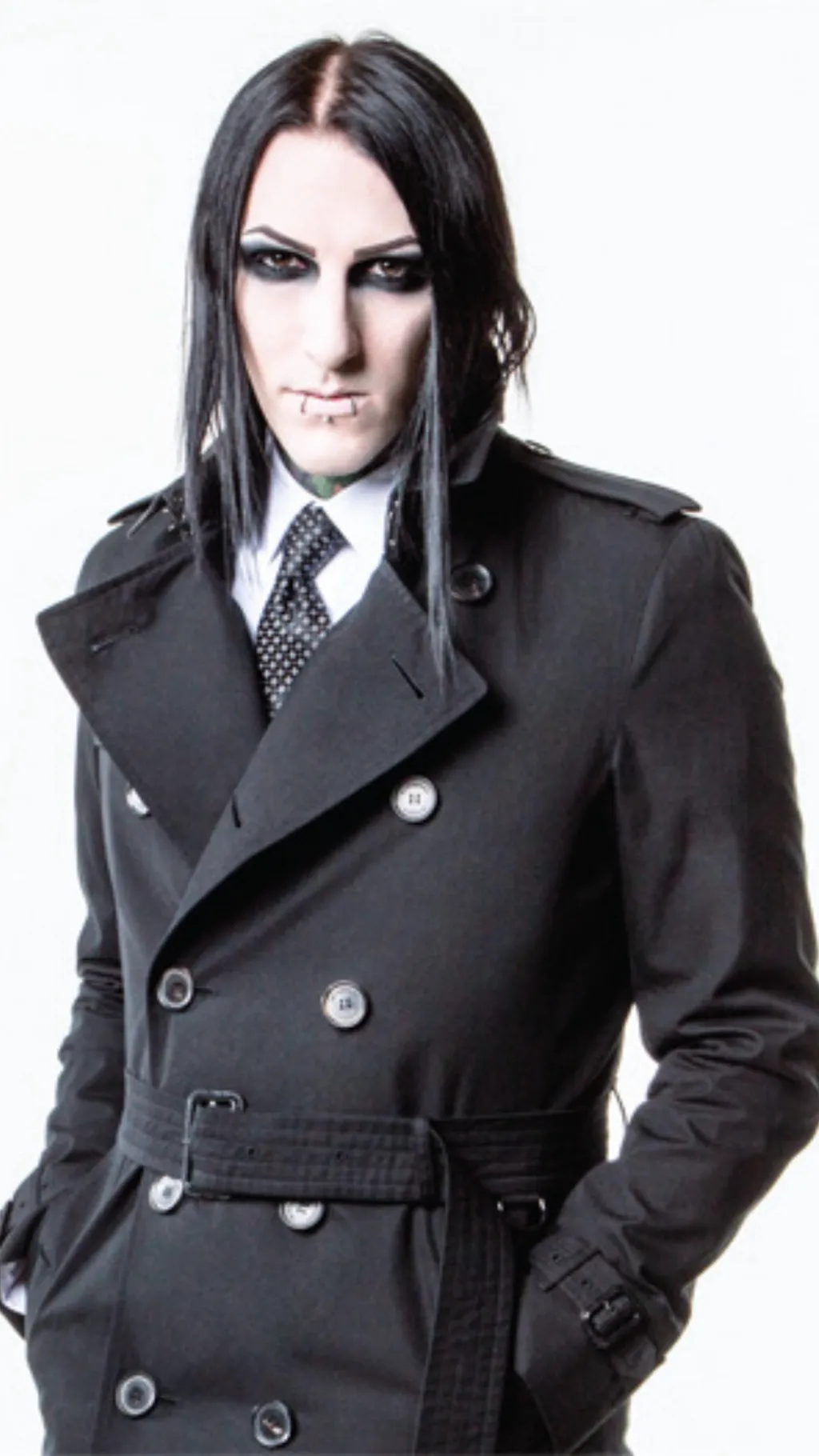 ai character: Chris, motionlss background