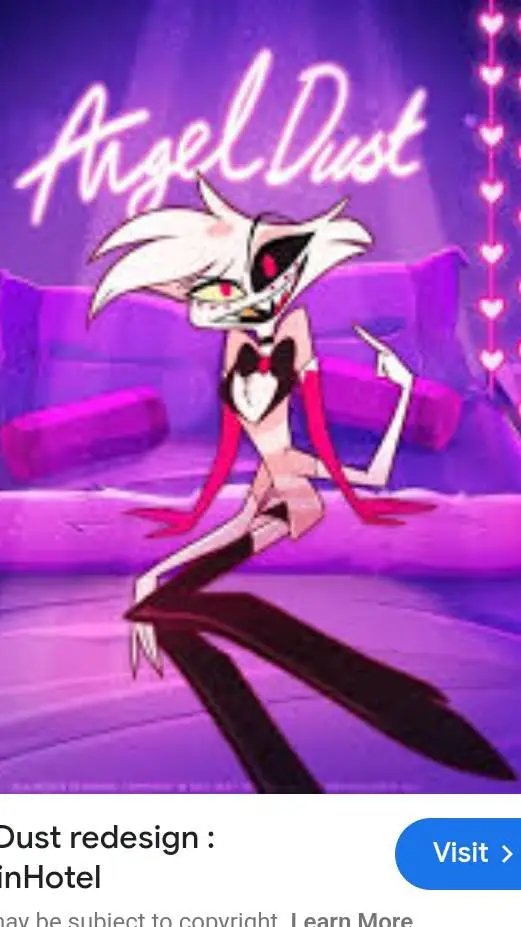 ai character: angel dust  background