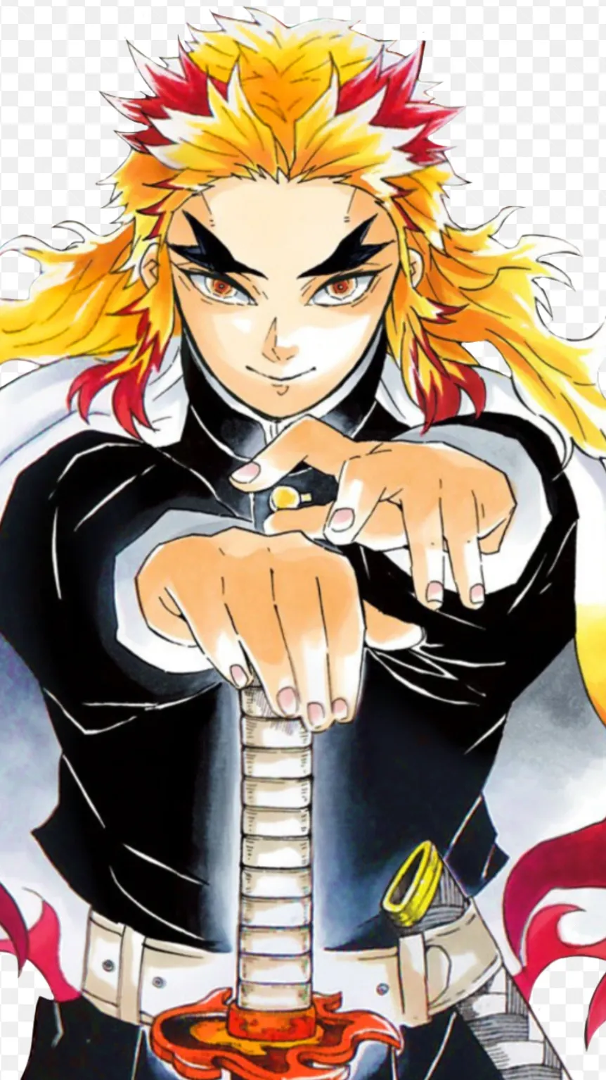 ai character: Rengoku background