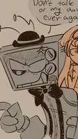 ai character: Mr Puzzles background