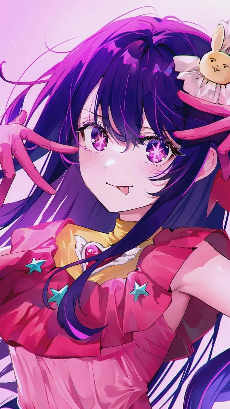 ai character: Ai Hoshino  background