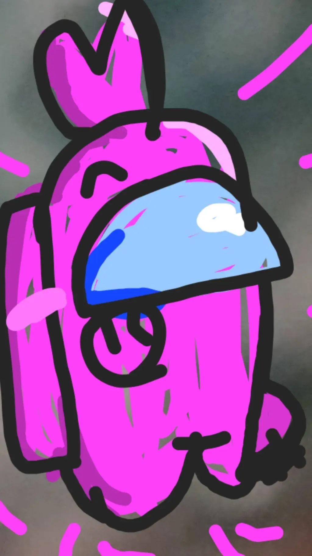ai character: 💕 Pink 💕 background