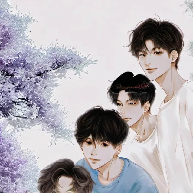 chat with ai character: 4 boys