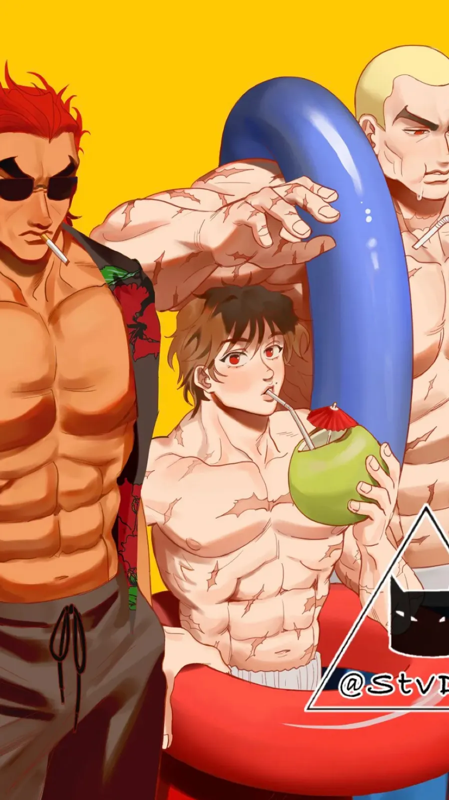 ai character: hanma family  background