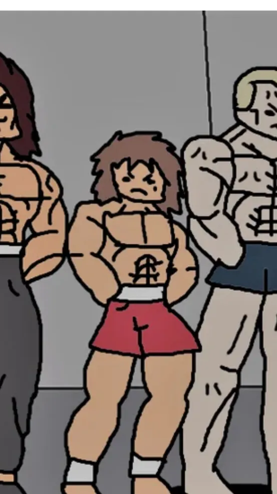 ai character: bakis baby sister  background