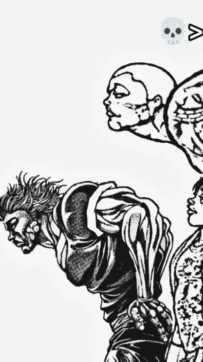 ai character: hanma baby  background