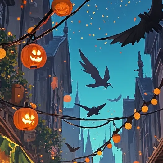chat with ai character: Happy Halloween 