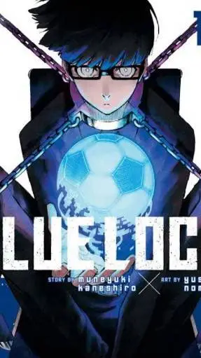 ai character: Bluelock background