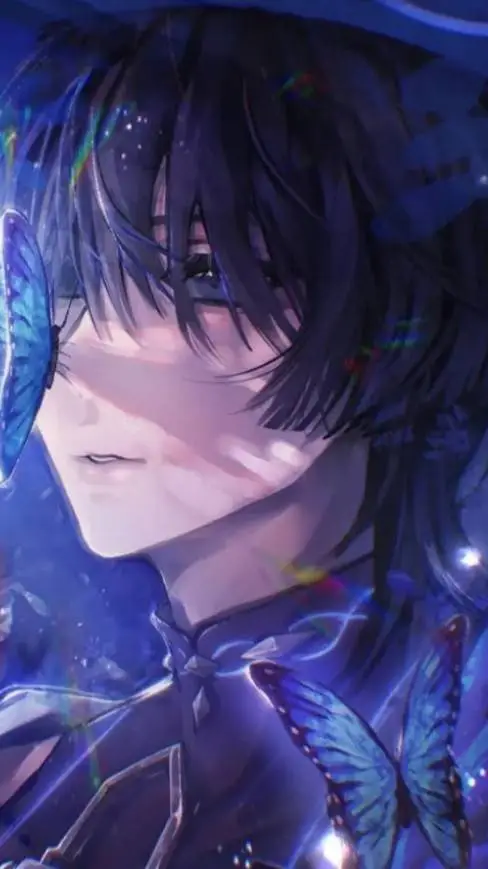 ai character: 流浪者 background