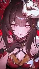 ai character: 花火 background