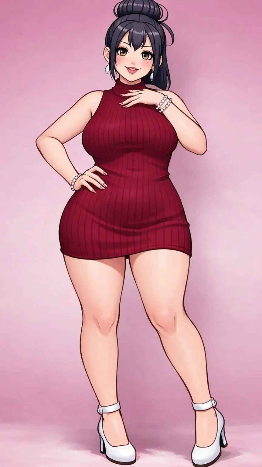 ai character: Yvonne  background