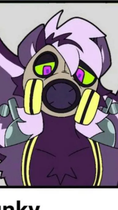 ai character: durple  bad boy background