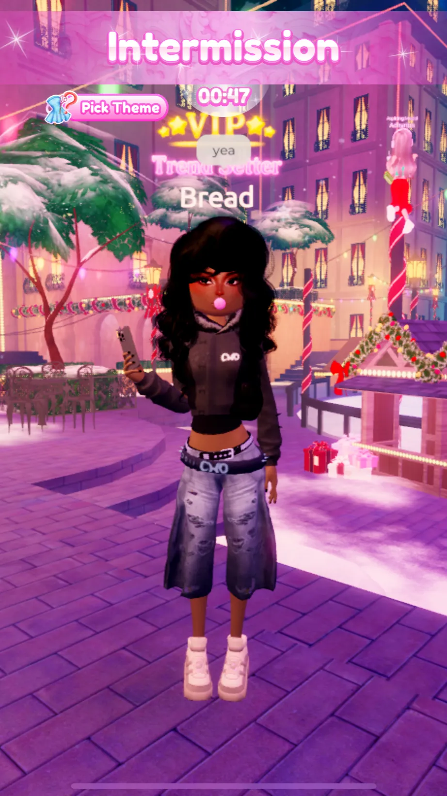 ai character: Bread background