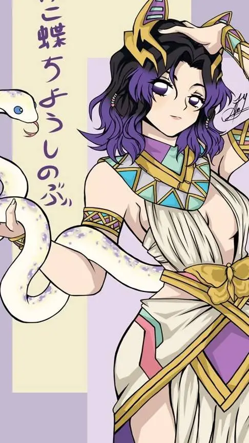 ai character: Egyptian trend background
