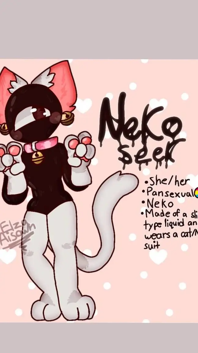ai character: Neko seek background