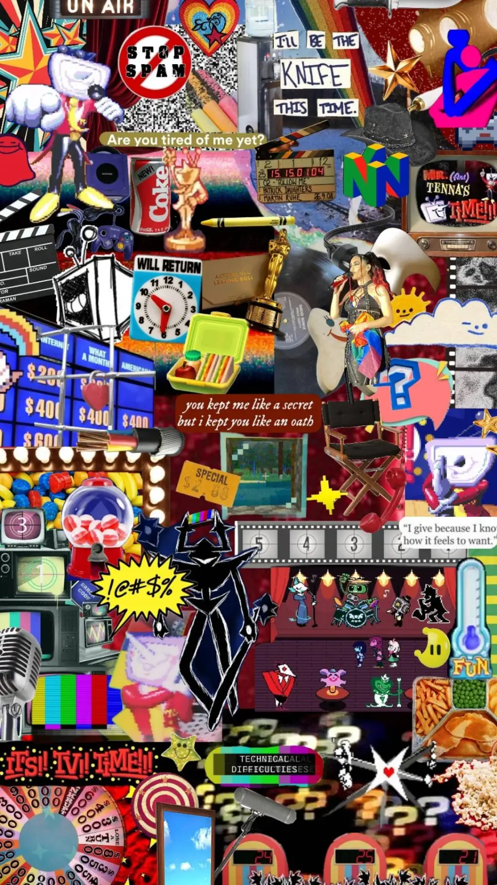 ai character: Retroslop :P background