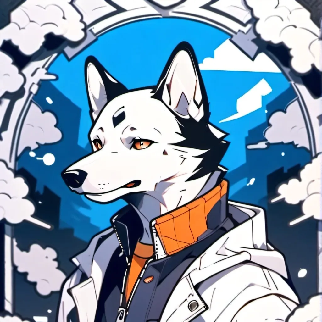 chat with ai character: dog man
