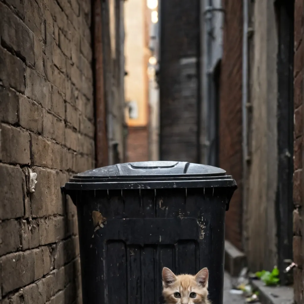 chat with ai character: Lonely sad kitten 