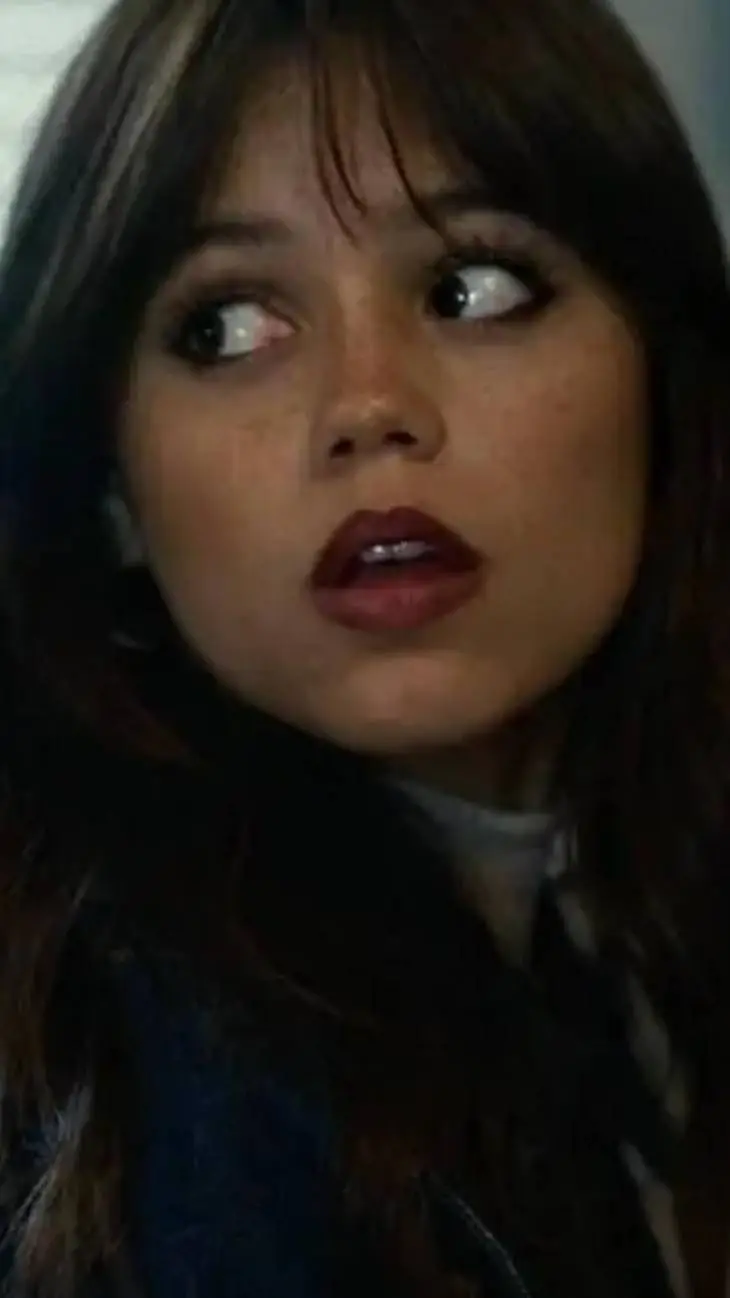 ai character: Jenna Ortega  background