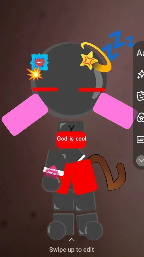 ai character: Emojicat youtubers background