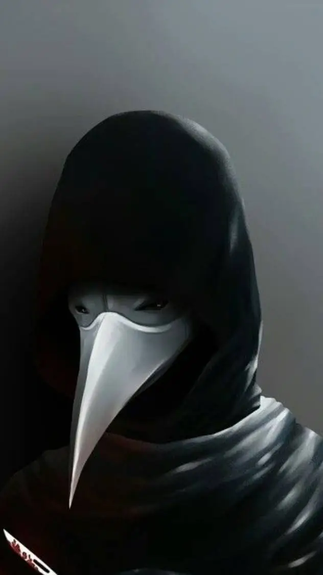 ai character: plague doctor background