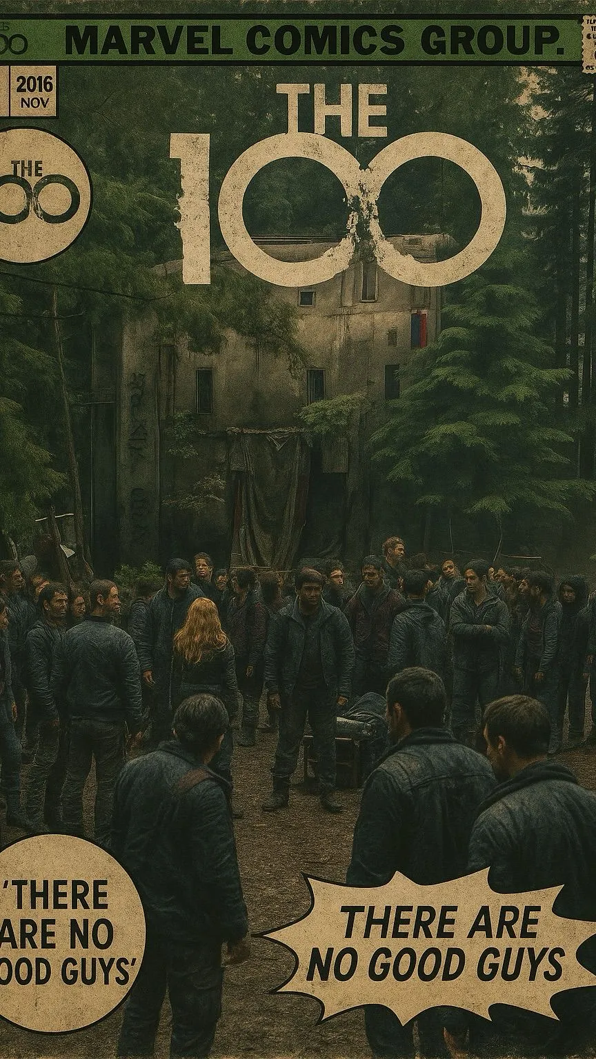 ai character: The 100 background