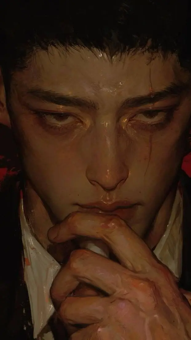 ai character: Adrian Voss background