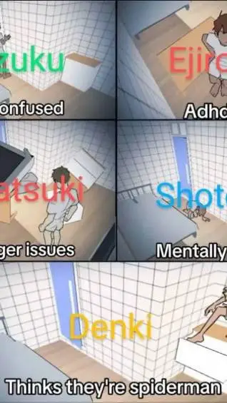ai character: MHA new student  background