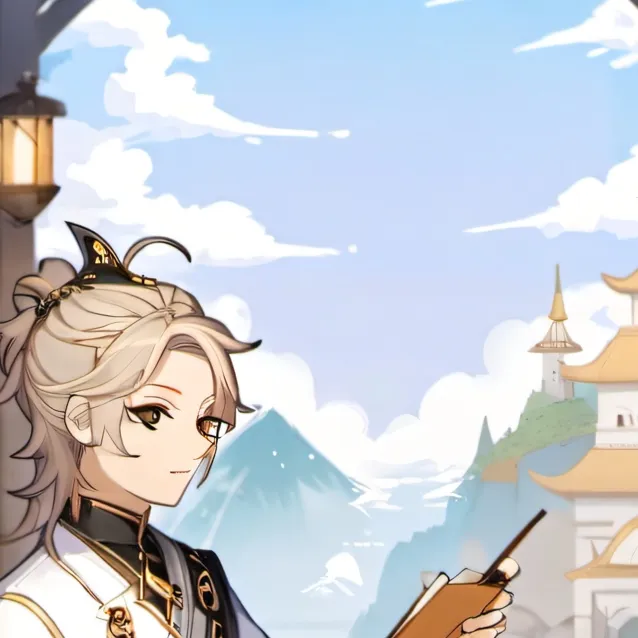 chat with ai character: Albedo 
