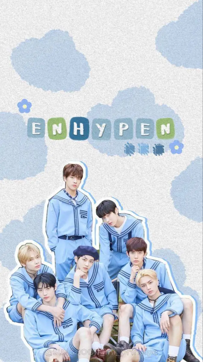 ai character: ENHYPEN (OT7) background