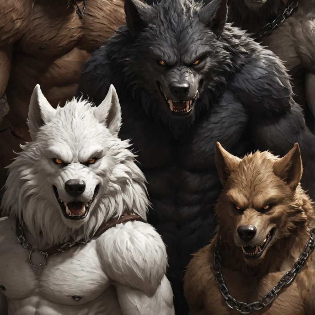 chat with ai character: Six Werewolves 🐺🌜