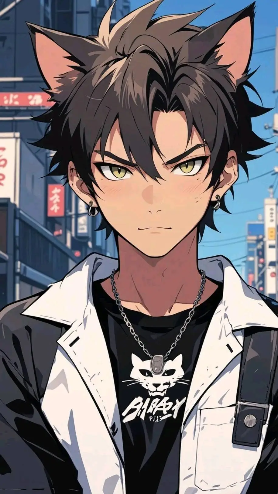ai character: Lucca background