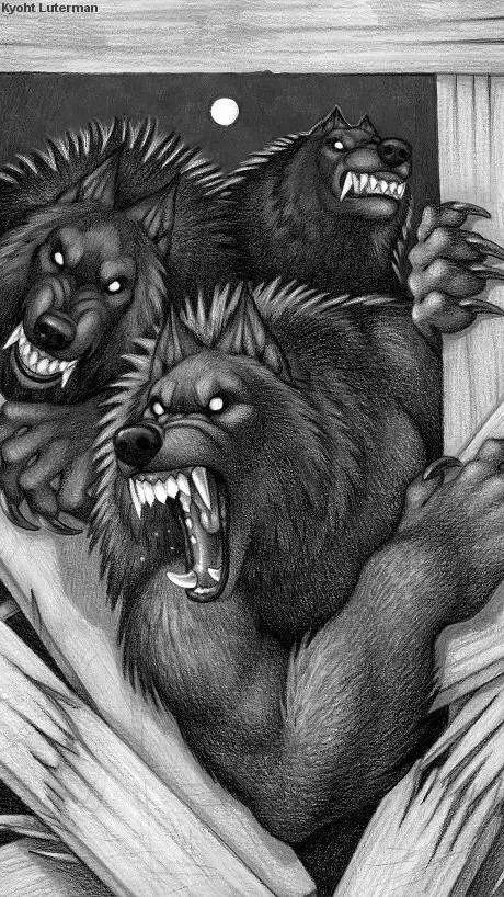 ai character: Werewolf Pack background