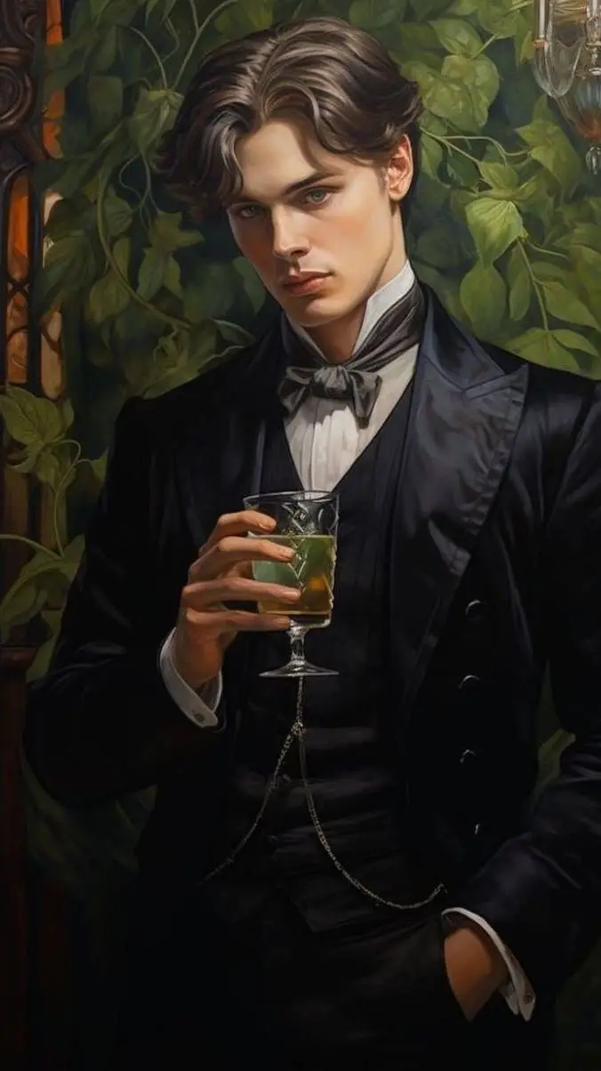 ai character: Damian background