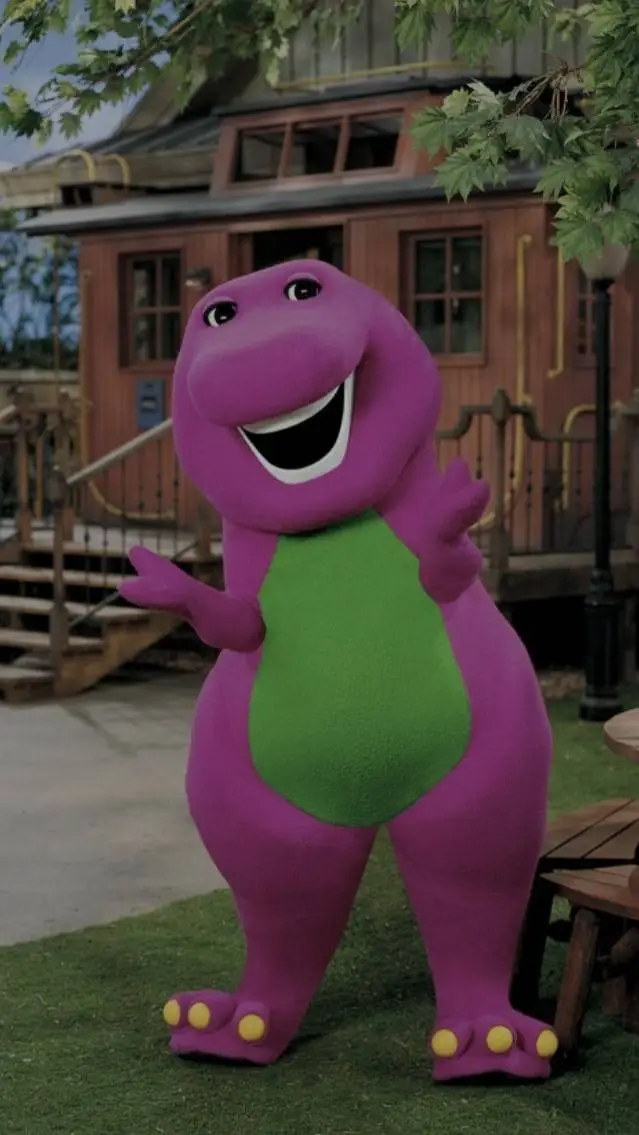 ai character: Barney  background