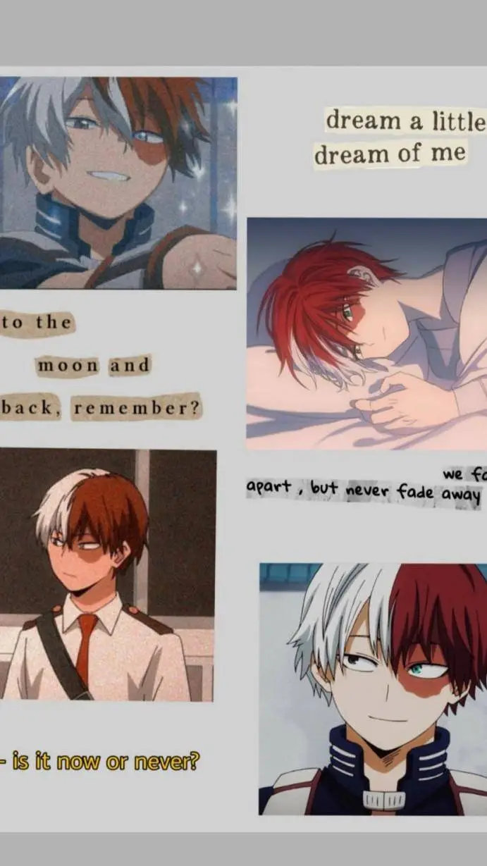 ai character: Shoto Todoroki background