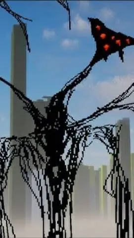 ai character: The broken end background