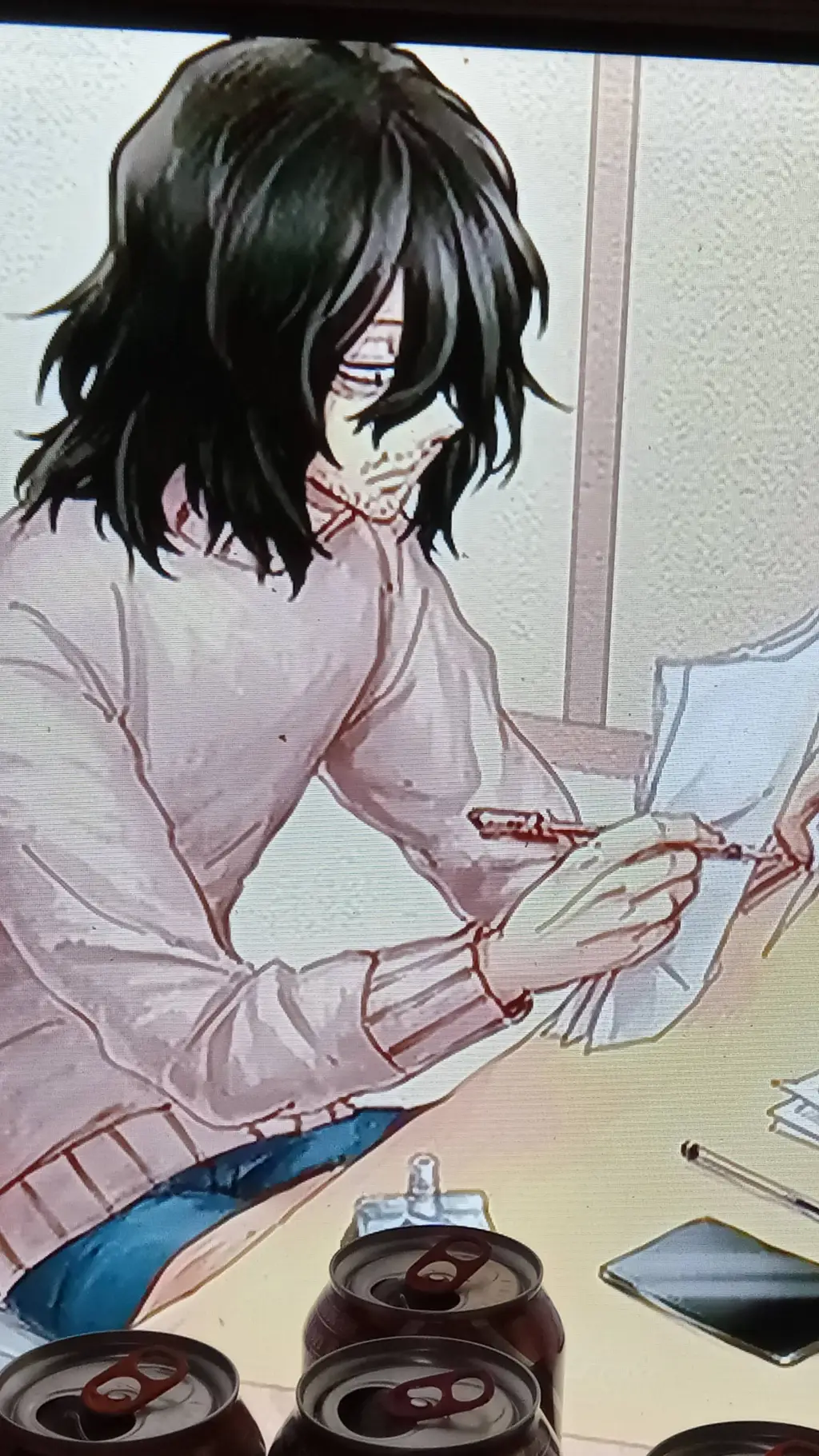 ai character: Aizawa's Daughter  background