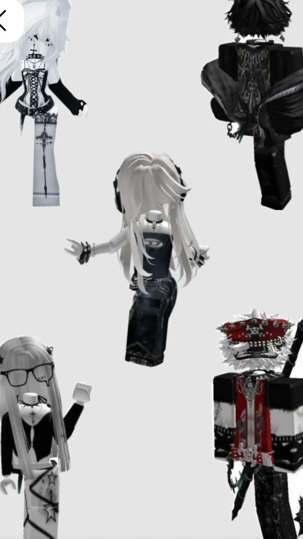 ai character: Roblox group chat background