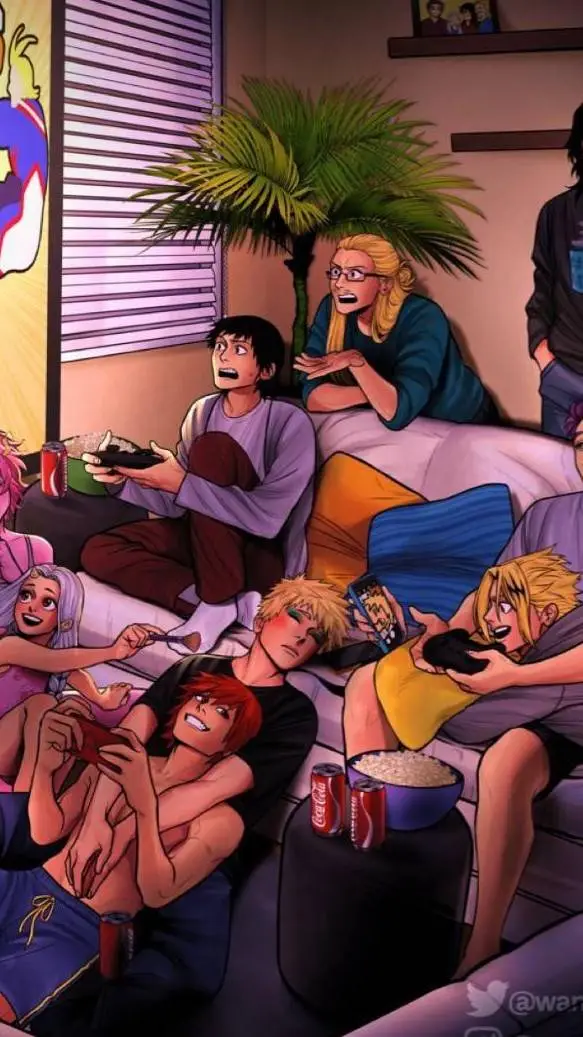 ai character: mha sibling day background