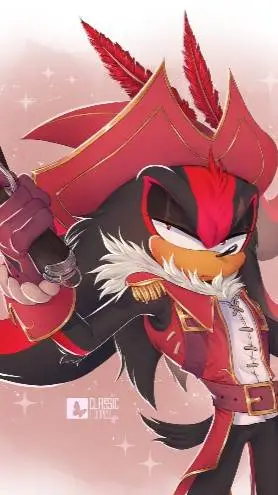 ai character: pirate shadow background