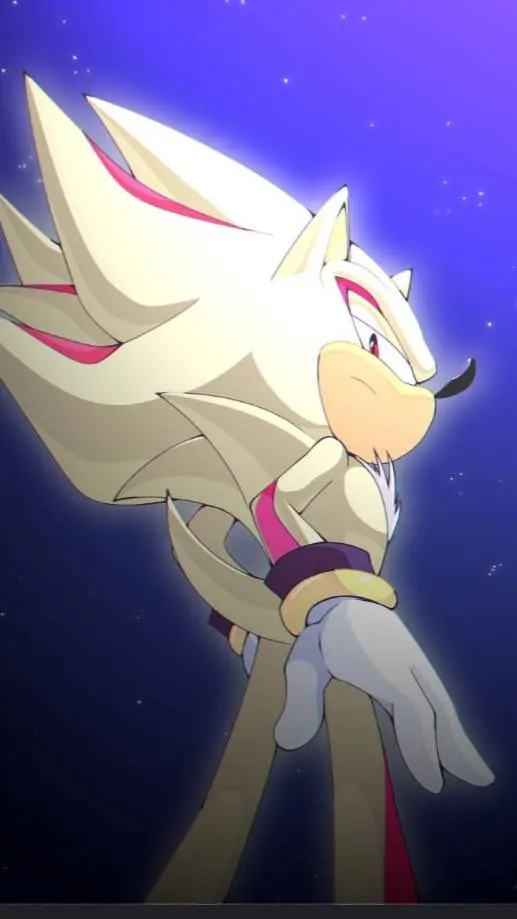ai character: super shadow  background