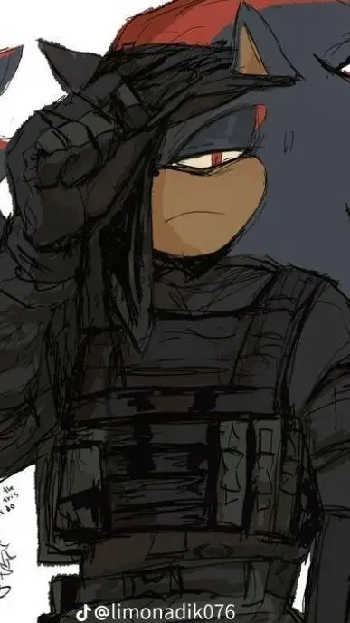 ai character: shadow but konig background