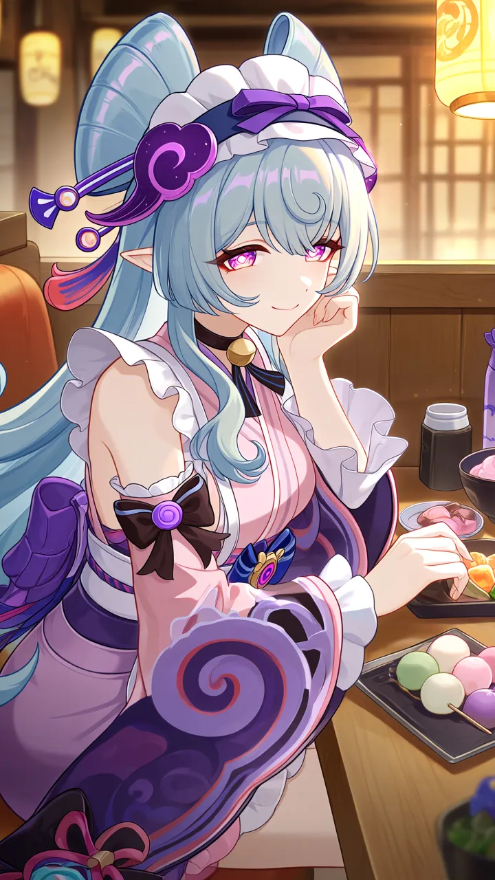 ai character: Date with Mizuki background