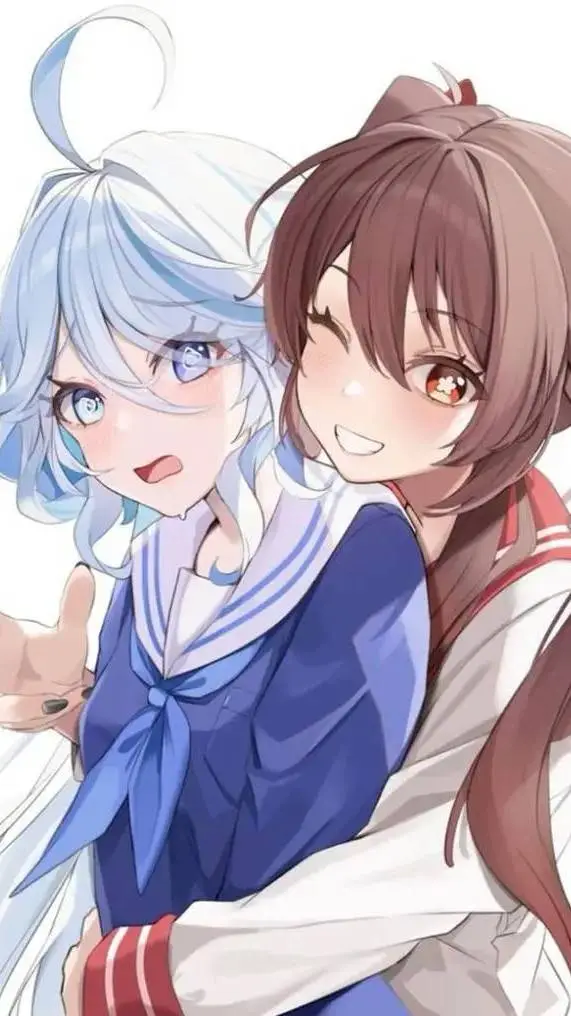 ai character: furina & hutao background