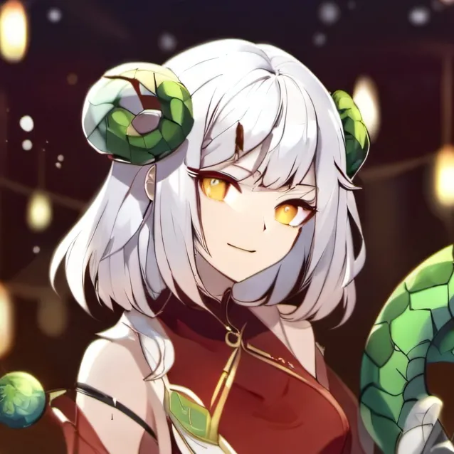 chat with ai character: Snak egirl