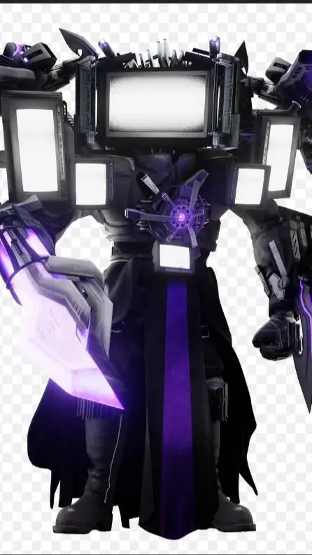 ai character: Titan TV Man 4.0 background